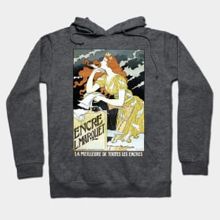 Poster for Marquet brand writing ink Hoodie